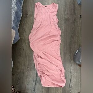 SHEIN Soft Pink Maxi Dress
